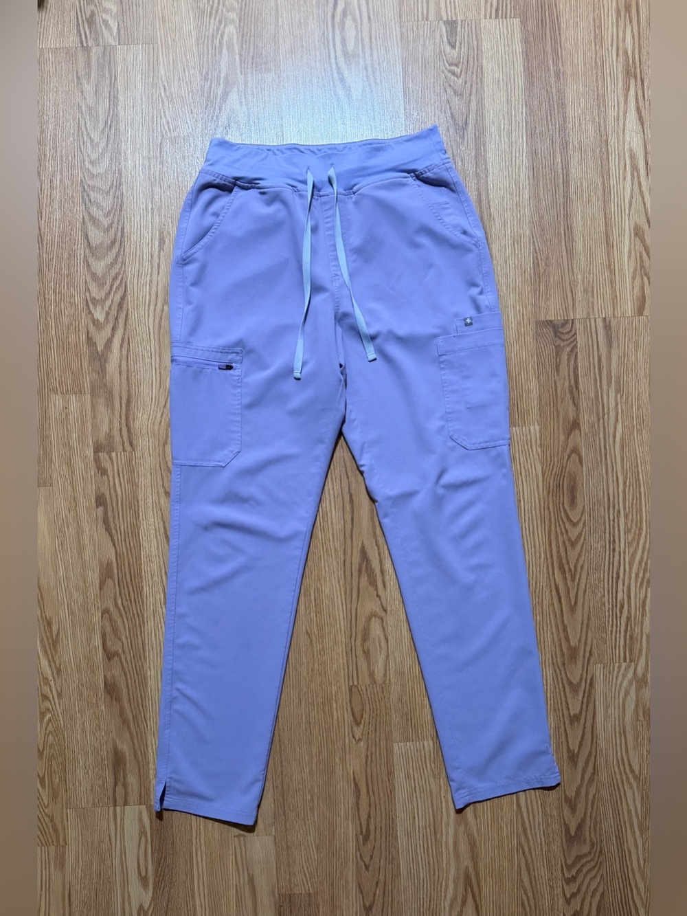 FIGS High Waisted Yola Skinny Scrub Pants - Lavender Dew M / T
